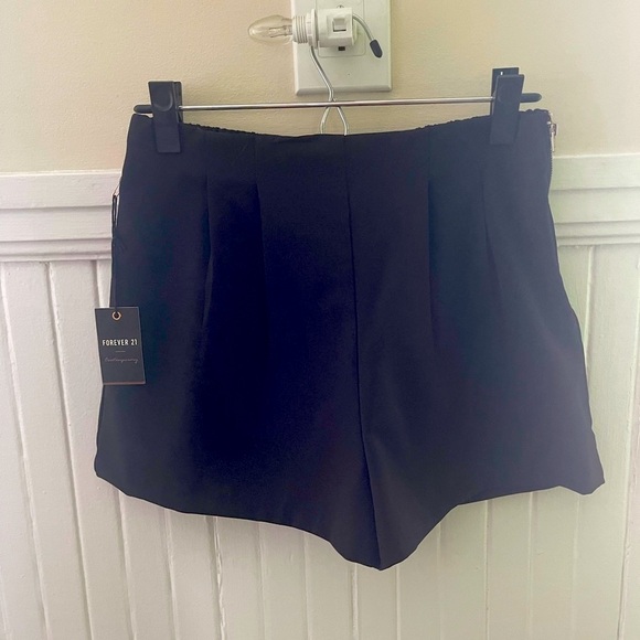 Forever 21 Pants - Forever 21, NWT, black dressy shorts